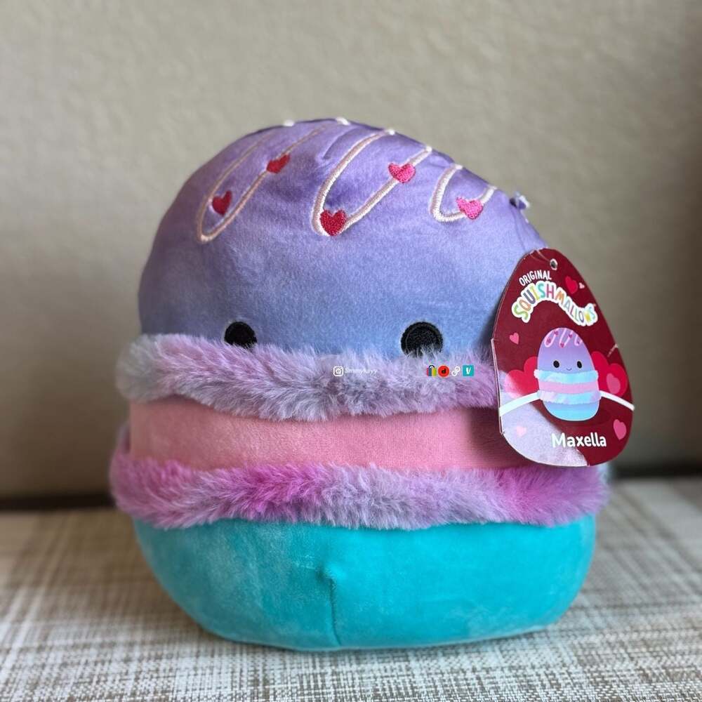 Squishmallows 8" Maxella Macaron Valentine's Day Plush